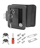 UNLRAE RV Door Lock,Car Accessories RV Lock Keyless Entry,Camper Door Locks,Camper Door Handle Latch with Keys,Fits for 3.65