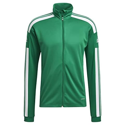 Chaqueta adidas GP6462 SQ21 TR JKT para hombre en verde/ blanco L Cover