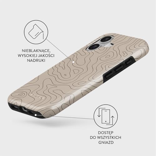 BURGA Etui na iPhone 17 – Dwuwarstwowa Hybrydowa Obudowa z Amortyzującym TPU, Odporna na Zarysowania, Podniesiona Ramka dla Ochrony Ekranu, Kompatybilne z MagSafe do Codziennego Użytku
