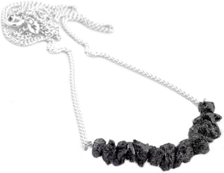 skyjewels 5mm-6mm Certified Diamond Chain Necklace With 925 Sterling Silver, Great Sparkle, 16"