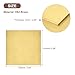 uxcell Brass Sheet, 4