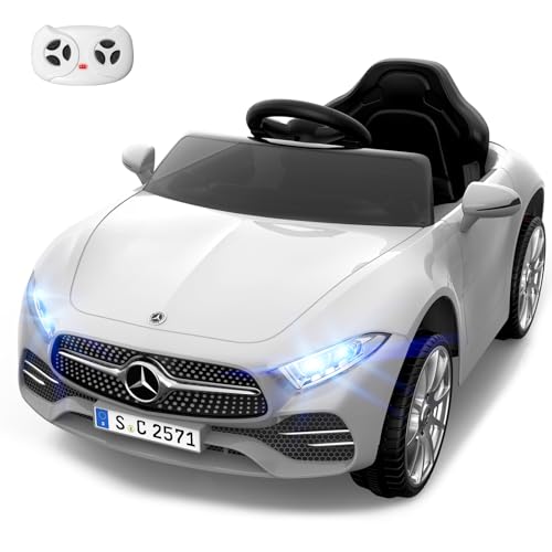 MINIATURE MOTORS 12V Licensed Electric Car with Remote Control, Kids