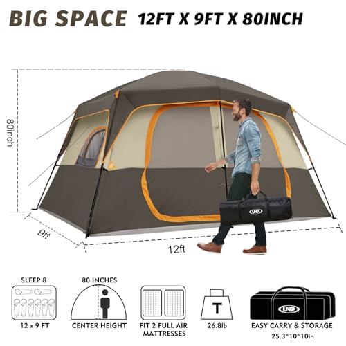 UNP 5-8 Person Cabin Tent