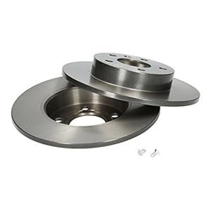 Brembo 08.7627.11 Achterremschijf met UV-lak, aantal 2