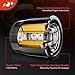 A-Premium 10K Miles Protection Spin On Oil Filter Compatible with Volkswagen Jetta, Passat, Tiguan, Beetle, CC, Eos, GTI & Audi A4, Q5, A5, A6, A3, Q3, TT, A3 Quattro, A4 Allroad, A4 Quattro