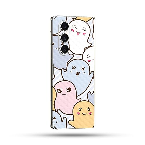 Image of MightySkins Skin Compatible with Samsung Galaxy Z Fold 5 Full Wrap - Puppy Fall | Protective, Durable, and Unique Vinyl Decal wrap Cover | Easy to Apply, Remove, and Change Styles | Made in The USA