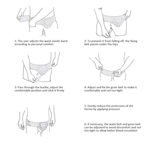 Faja para Hernia Inguinal Unilateral Talla XL miniatura 7