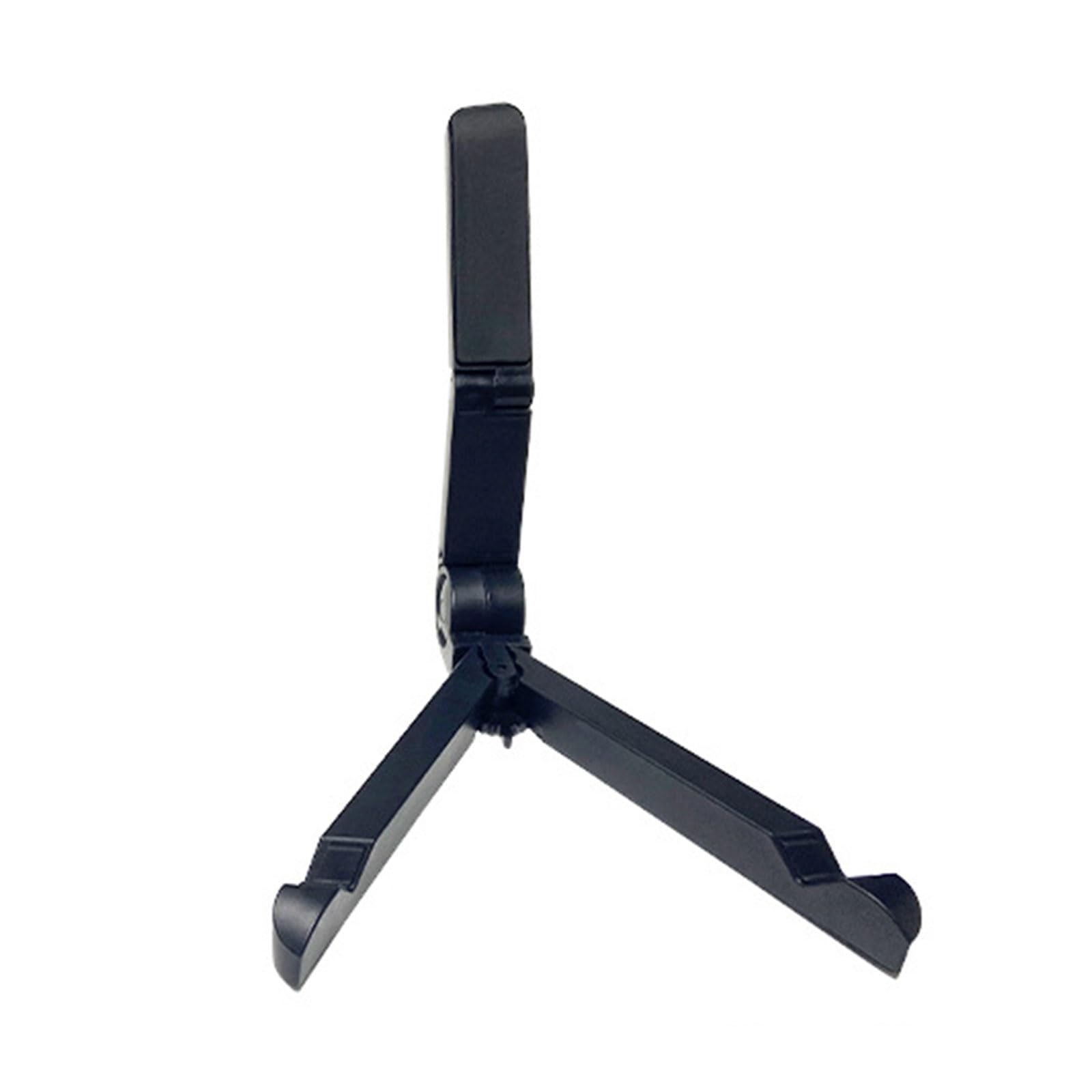 Piceioep Lightweighted Record Stand with Foldable Design Black Recorder Holder for Home or Store Use Record Storage