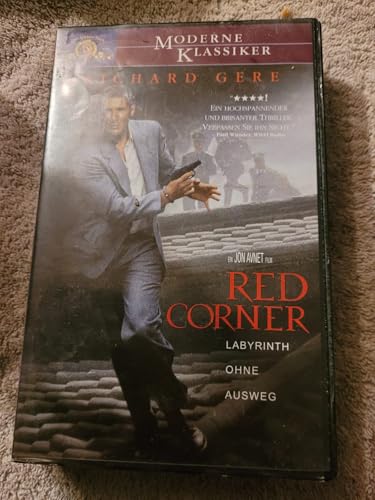Bild: Red Corner - Labyrinth ohne Ausweg [VHS] f�r 58,00 EUR  bei Amazon