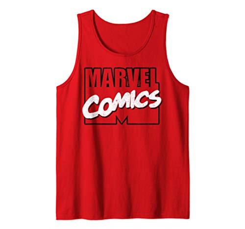 Marvel Comics Classic Simple Logo Tank Top