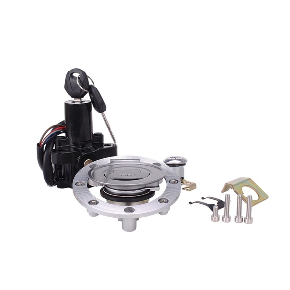 Interruttore Accensione Per Motocicletta,serratura Sedile,tappo Serbatoio Carburante,set Chiavi Per Yamaha,per YZF R1,R6,per YZF R6S, 2004,06-09,FZ6, ZFR6,per FJR,per FZ Serratura Dell'Accensione Dell
