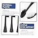 FRCOLOR 3pcs Soft Bristles Toothbrush Replacement Heads for Electric Toothbrush Compatible with Smart Oral Cleaners Easy Installation for Adults Versatile Use Travel