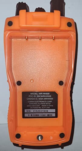 Cobra Mr Hh500 Flt Bt Handheld Floating Vhf Radio – 6 Watt, Bluetooth, Submersible, Noise Cancelling Mic, Backlit Lcd Display, Memory Scan, Black #TOP4