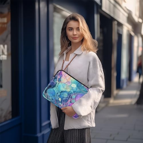 Funda para portátil 13-14 pulgadas impermeable violeta azul miniatura 7