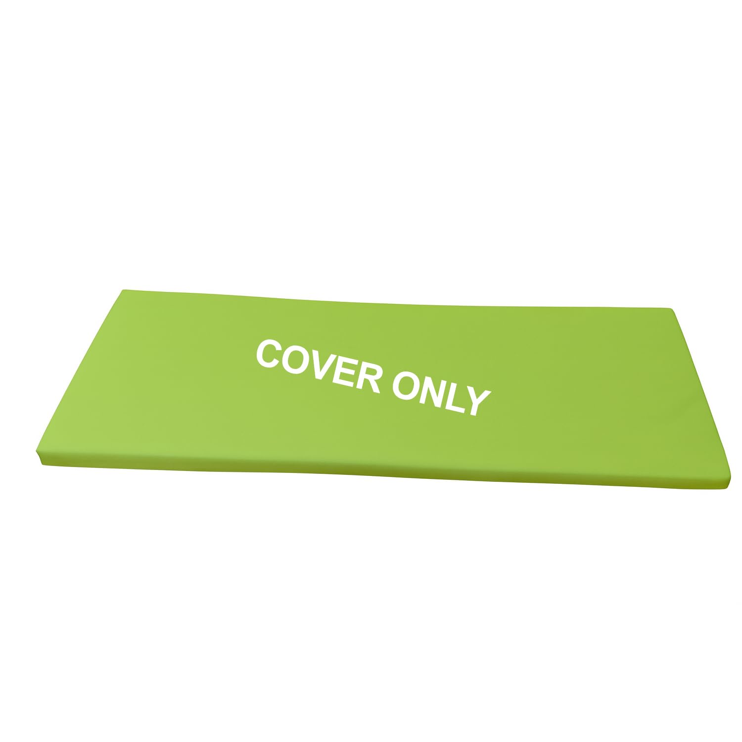 David & Amaya Replacement Cover for Rattan Patio Iceni Bench Cushion – 100% Polyester Water-Resistant Indoor/Outdoor Seat Pad Zip Cover Only (Foam Not Included) (Lime, 106 x 45 x 5cm(42x18x2))