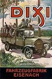  Kunstdruck Fahrzeugfabrik Eisenach VEB Automobilwerk Dixi Plakat Braunbeck Motor A3 011