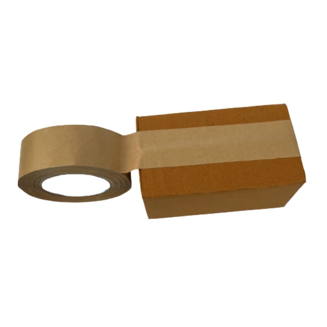 SUPERCOM ONLINE Brown Paper Packaging Tape, Strong Adhesive Paper Tape for Packaging Eco Friendly Brown color masking Tape - 2 inch X 50 Meters Paper Tape(Pack of 1) (B09TB2QVK9) Amazon Price History, Amazon Price Tracker