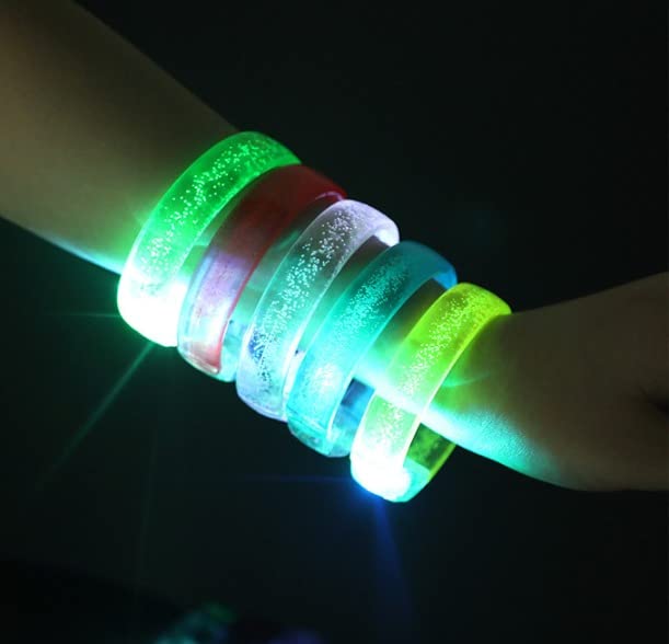 Acrylic LED Flashing Bracelets Glow Bar Concert Cheering Props