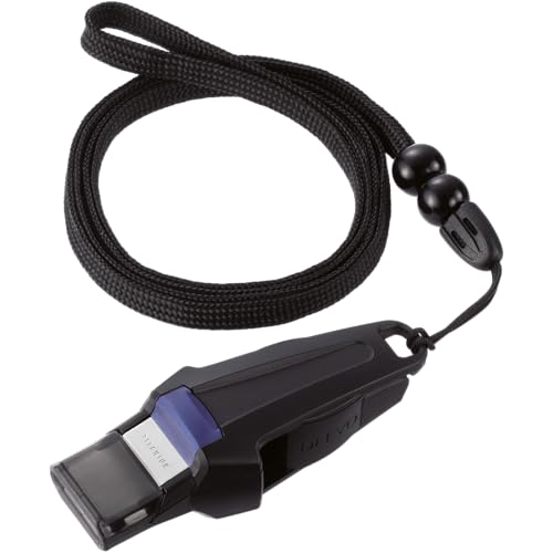 Molten Deevo Volleyball-Pfeife, Black, One Size