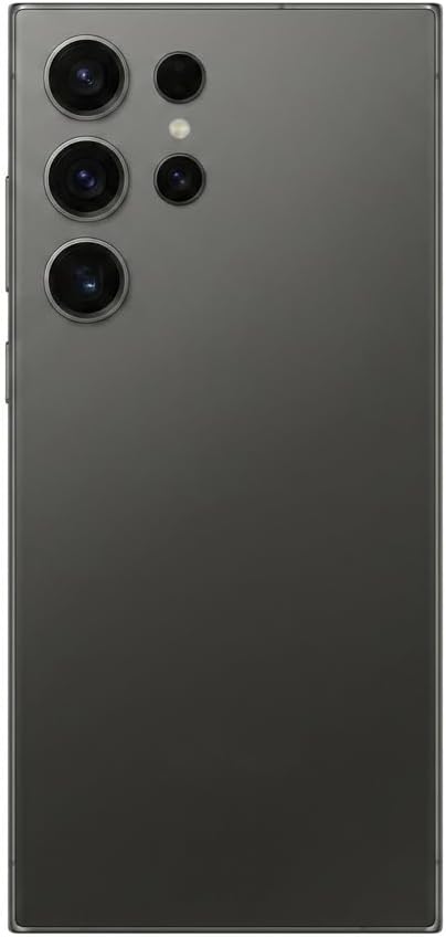 SAMSUNG Galaxy S24 Ultra Cell Phone, 256GB AI Smartphone, Unlocked Android, 200MP, 100x Zoom Cameras, Long Battery Life, S Pen, Global Version, 2024 - Titanium Black image 3