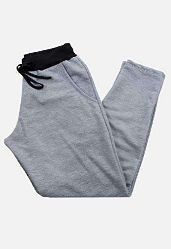 Kit 2 Calça Moletinho (M, Cinza/Chumbo)