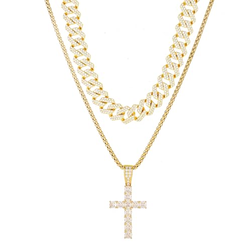 Cuban Link Chain for Men Women 16