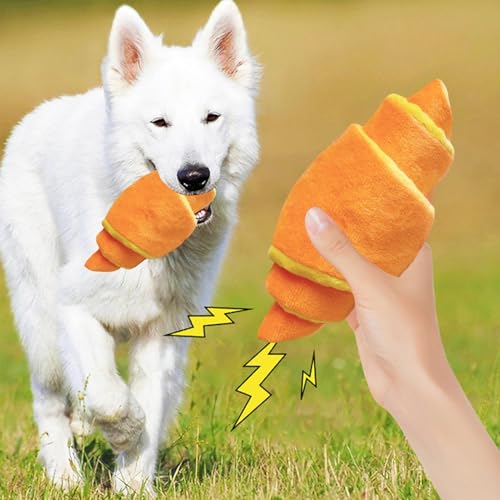 Generico Puzzle-Spielzeug für Hunde Plüschtier 22 cm, interaktive quietschende Haustierpuppe, Anreicherung für weiches Ausgraben | Langanhaltendes Training Für Die mentale Stimulation der Bi-9