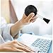 Luxshiny 2Pcs Air Blower with Detachable Brush Ergonomic Cleaning Tool for Dust Removal Cameras Lenses Electronics Compact Plastic Bulb Duster for Versatile Use