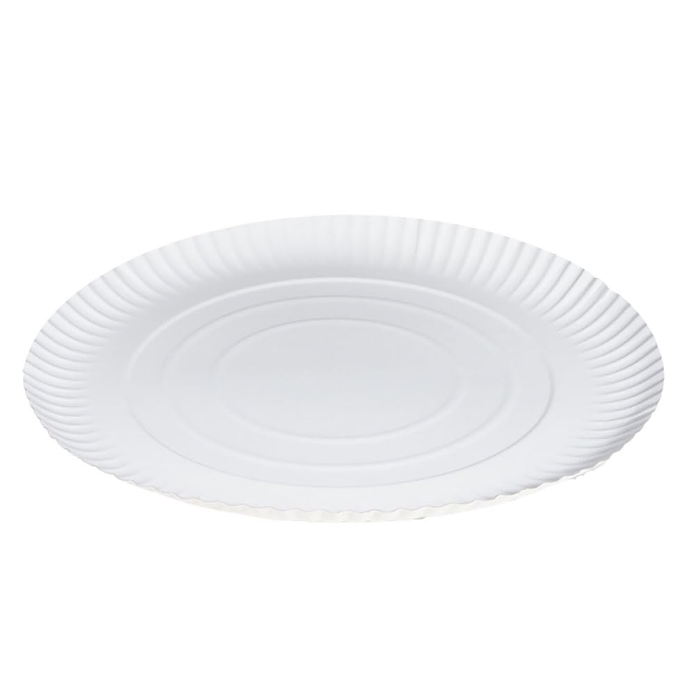 SWS 250 Pappteller rund REC Ø 29 cm tief weiß, umweltfreundliche Einwegteller