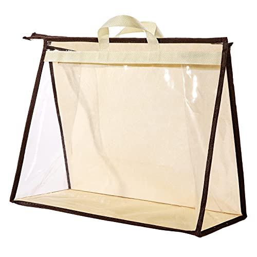 CINPIUK Clear Handbag Storage Bags Purse Organizer for Closet, Zipper