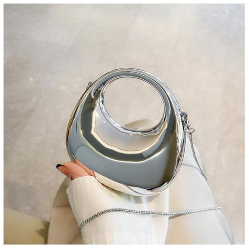 Image of Acrylic Handbags for Women Cute Acrylic Clutch Small Unique Purse Trendy Metal Evening Bag for Party Cocktail