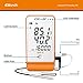 Elitech Digital Temperature Humidity Data Logger Pharmacy DDL with Calibration Certificate to Auditor, Refrigerator Thermometer Vaccine Fridge Temperature Monitor Max Min Value GSP-6