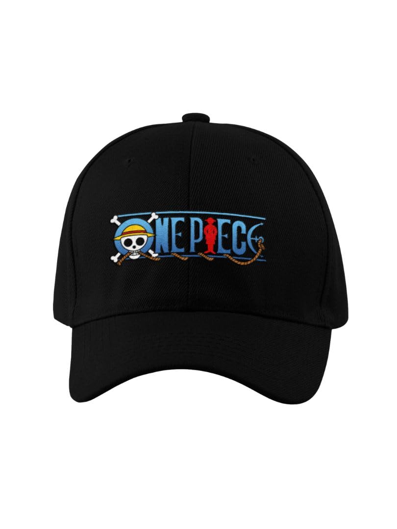 Unisex Baseball Cap for Boys & Girls, Black, Anime Japanese Character Print, Adjustable Strap-image-9