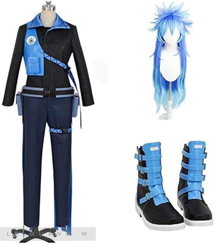 Amazon.co.jp: [LELE] フルセットコスプレ衣装ウィッグ靴付き