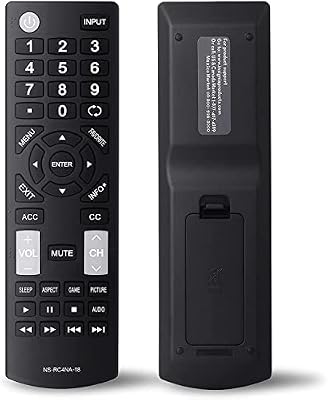 Universal Remote Control Replacement Fit for All Insignia LED-LCD HDTV TVs