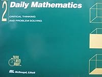 Daily Mathematics: Critical Thinking and Problem Solving - Grade 2 [Teacher's Manual] 0812375955 Book Cover