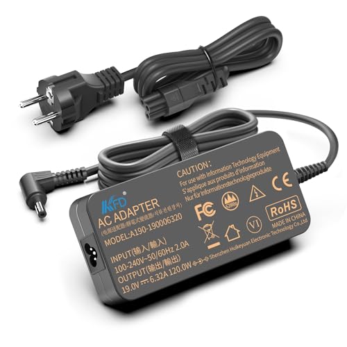 KFD Cargador de 120 W para Intel NUC 13 14 10 11 12 Pro Kit Mini PC FSP FSP120-ABBN2 FSP120-ABBN3 R FSP120ABBN2 Barebone Mini ITX PC NUC6i7KYK Asus PN64 Beelink SER9 Cable de carga adaptador de red