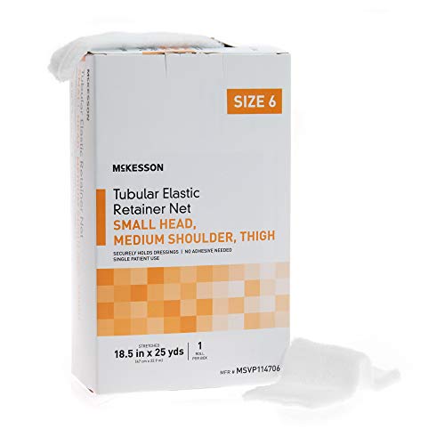 McKesson Tubular Bandage 18-1/2 Inch X 25 Yards (47 cm X 22.9 m) Sz. 6 10 per Case