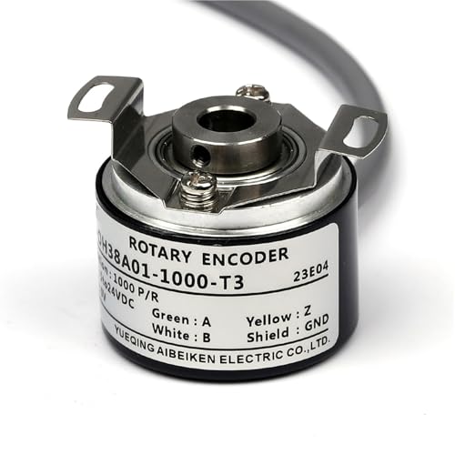 Encodeur rotatif incrémentale 38mm arbre demi-creux 8mm 1200 ppr - 3
