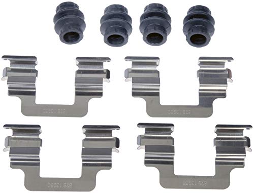 Disc Brake Hdw Kit - Disc Brake Hardware Kit - Brake Bolt Kit - This disc brake hardware kit is designed to match the original hardware required to repair the disc brake on specified vehicles. Made of quality components, this kit is engineered for reliable performance and durability. - Alfa Romeo 2017-15, Audi 2018-11, Volkswagen 2017-15, Volkswagen 2013-06, Volvo 2017-07 - Dorman HW13589 Rear Disc Brake Hardware Kit Compatible with Select Models