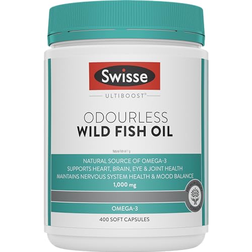 Swisse Ub Odrls Wild Fish Oil 1000Mg 400 Cap 0.6120 kilograms