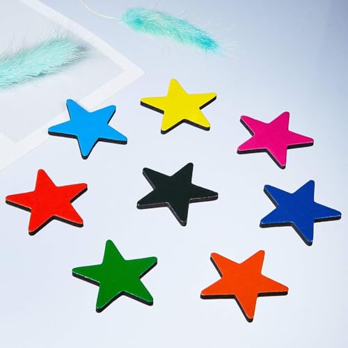120 Imánes Estrella Pequeños Colores Clásicos miniatura 3