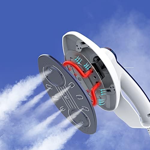 Garment Clothes Steamer, KOTLIE Professional Clothing Steamer, 1600W 2 in 1 Fabric Steamer and Steam Iron, Fast Heat-up and Self-cleaning Portable Clothes Steamer