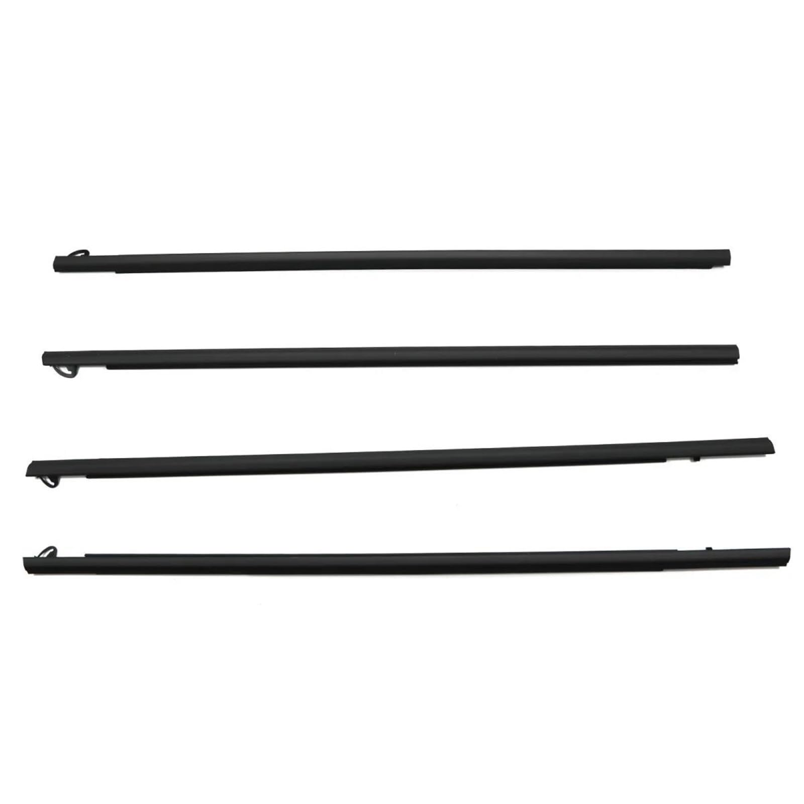 One Color Car Window Rubber Seal For Subaru For Forester 2009 2010 2011 2012 4Pcs Black Car Window Weatherstrip Accessories Window Weatherstrip