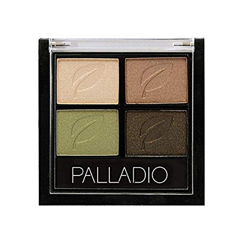 Palladio Eyeshadow Quad, Green To Go