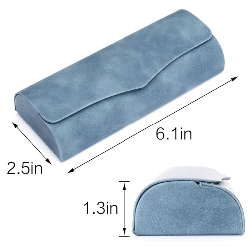 Image of Vemiss Hard Shell Eyeglass Cases, Lightweight Portable Glasses Case for Women Men