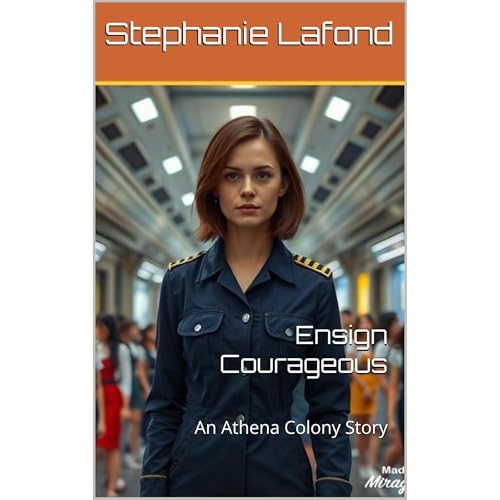 Ensign Courageous Audiolibro Por Stephanie Lafond arte de portada