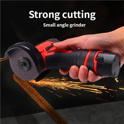 Amoladora angular compacta que soluciona los cortes sin enchufes 5