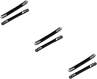 6 Peças Acessórios De Bagagem Para Viagem Bagagem Preta Alças Pretas Alças De Caiaque Alça De Bagagem Substituição Alça De Mala Componente Cinto De Bagagem Maleta Alça Flexível