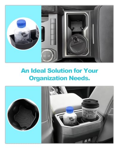 Image of CDEFG 2Pcs for 2026 2027 Toyota Tacoma Center Console Cup Holder Cover